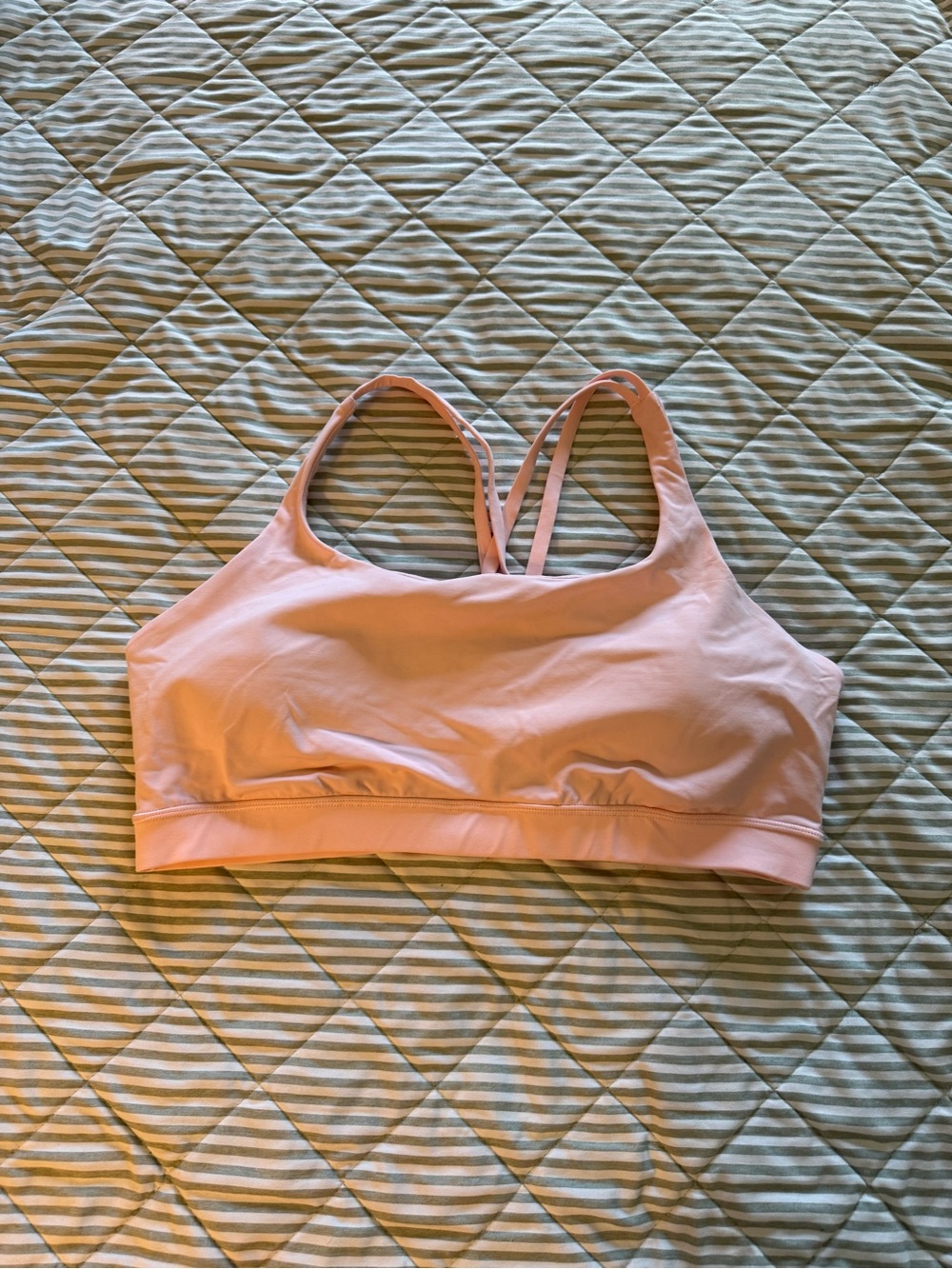 Lululemon Light Pink Energy Bra